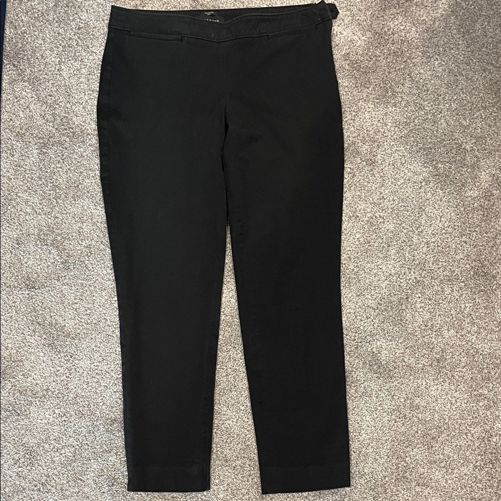 Talbots Black Chatham Curvy Pants